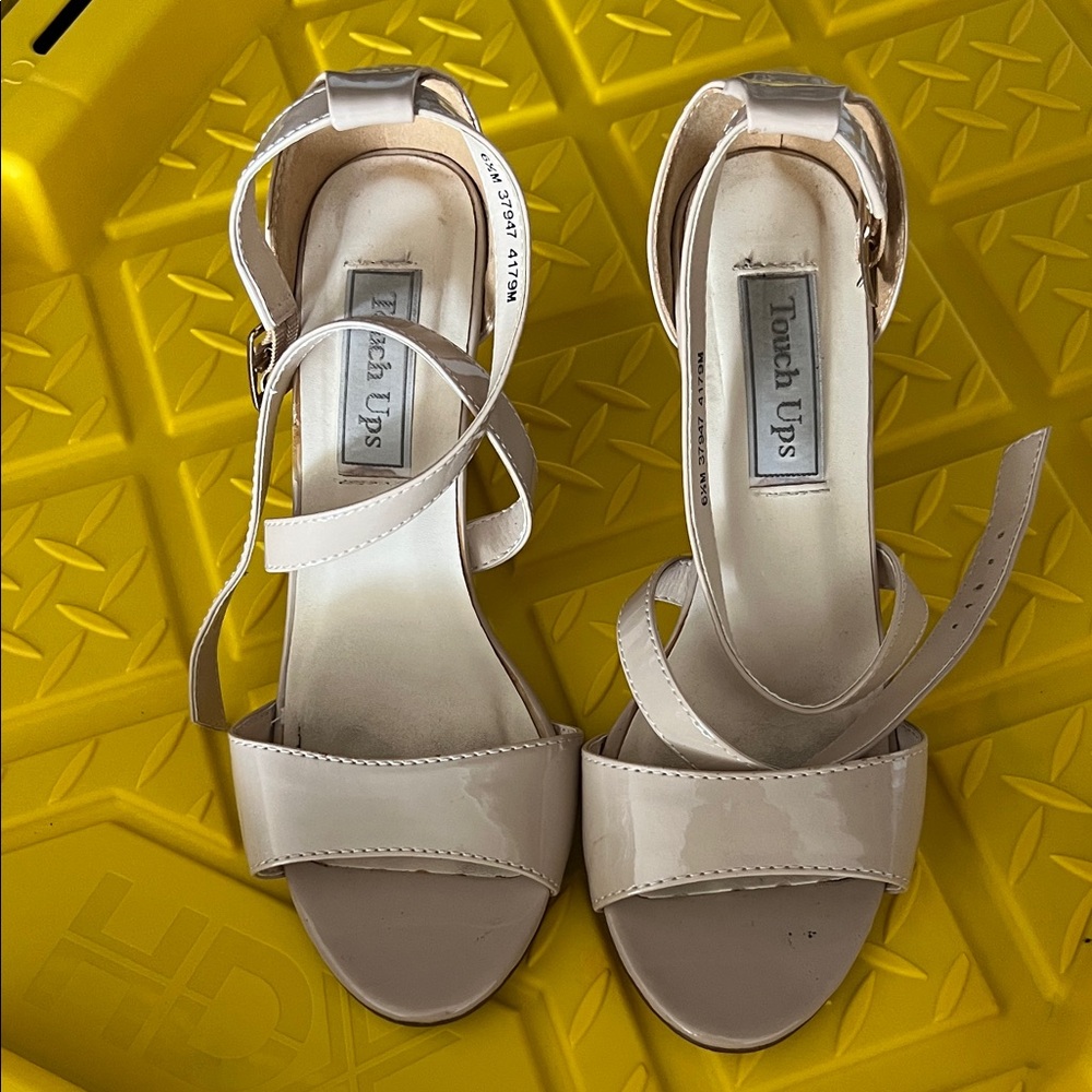 Touch Ups Women's Beige Heels